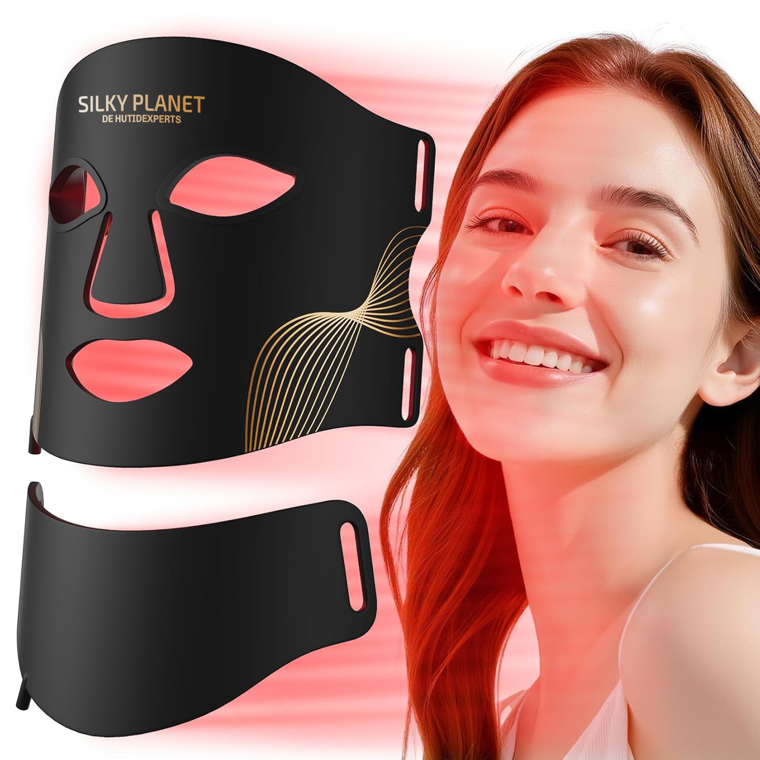 GlowMask LED fényterápiás maszk